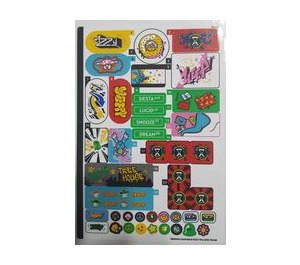 LEGO Sticker Sheet for Set 71461