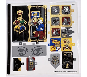 LEGO Sticker Sheet for Set 76389 (82438)