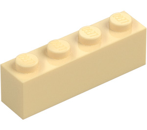 LEGO Zandbruin Steen 1 x 4 (3010 / 6146)