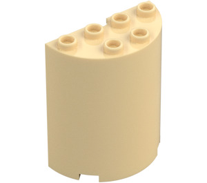 LEGO Cilinder 2 x 4 x 4 Halve (6218 / 20430)