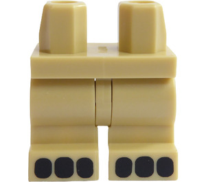 LEGO Minifiguur Medium Benen met Zwart Toes (37364)