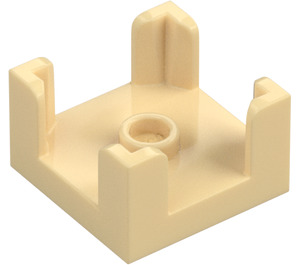 LEGO Muur 2 x 2 x 1 met Knob (3131)