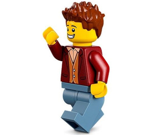 LEGO Teacher - Donkerrood Jack Minifiguur