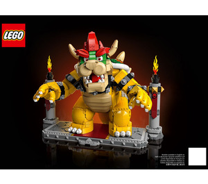 LEGO The Mighty Bowser 71411 Instructies