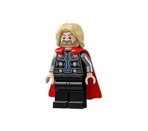 LEGO Thor met Zwart Pak en Rubber Cape Minifiguur