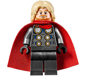 LEGO Thor met Pearl Dark Grijs Pak en Cape Minifiguur