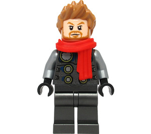 LEGO Thor met Pearl Dark Grijs Pak en Sjaal Minifiguur