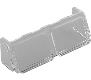 LEGO Glas voor Voorruit 2 x 6 x 2 (13756 / 35168)