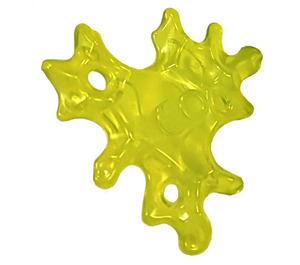 LEGO Transparant neon groen Slime Blur met Staaf