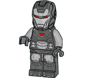 LEGO War Machine met Pearl Dark Grijs en Medium Stone Grijs Pantser Minifiguur