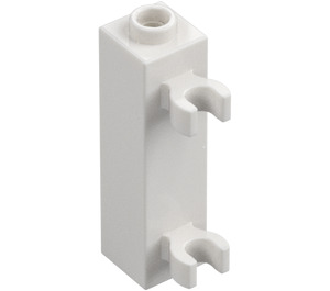 LEGO Wit Steen 1 x 1 x 3 met Verticaal Clips (42944 / 60583)