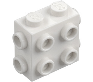 LEGO Steen 1 x 2 x 1.6 met Kant en Einde Noppen (67329)