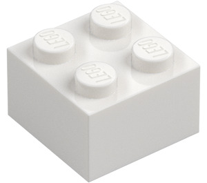 LEGO Wit Steen 2 x 2 (3003 / 6223)