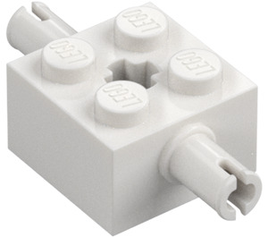 LEGO Steen 2 x 2 met Pinnen en Axlehole (30000 / 65514)