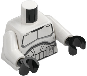 LEGO Clone Trooper Minifiguur Torso (973 / 76382)