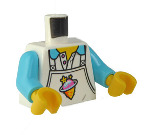 LEGO Hai Minifiguur Torso (973 / 76382)