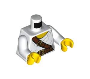 LEGO Piraat Meisje Minifiguur Torso (973 / 76382)