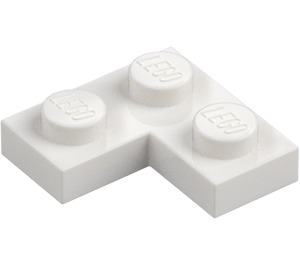 LEGO Wit Plaat 2 x 2 Hoek (2420)