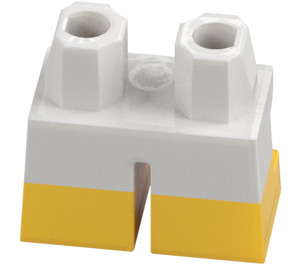 LEGO Korte benen met Geel Shoes (37679 / 41879)