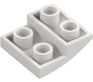 LEGO Wit Helling 2 x 2 x 0.7 Gebogen Omgekeerd (32803)