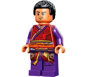 LEGO Wong met Donkerrood Robe en Dark Paars Benen Minifiguur