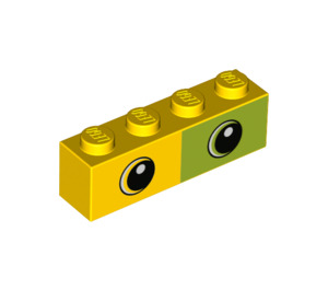 LEGO Steen 1 x 4 met Ogen (3010 / 47819)