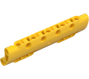 LEGO Gebogen Paneel 11 x 3 met 10 Pin Gaten (11954)