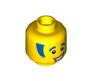 LEGO Discowboy Minifiguur Hoofd (3626 / 75025)