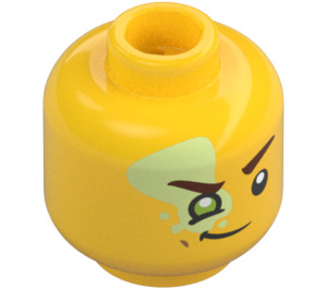 LEGO Mateo Minifiguur Hoofd (3274 / 102968)