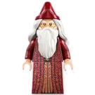 LEGO Albus Dumbledore met Donkerrood Robe en Hoed Minifiguur