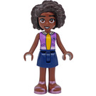 LEGO Aliya (Medium Lavendel Jack met Wit Trim) Minifiguur