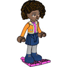 LEGO Aliya met Skis Minifiguur