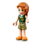 LEGO Autumn (Donkergroen Shirt, Gold Mushrooms Top) Minifiguur