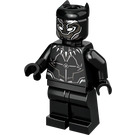 LEGO Zwart Panther met Wit Ogen Minifiguur