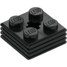 LEGO Plaat 2 x 2 x 0.7 met Ribs (71752)