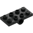 LEGO Plaat 2 x 4 met Underside Pin Gaten (26599)