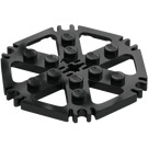 LEGO Technic Plaat 6 x 6 Hexagonal met Six Spaken en Clips met volle noppen (69984)