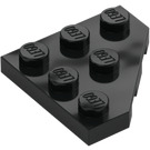 LEGO Wig Plaat 3 x 3 Hoek (2450)