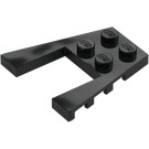 LEGO Wig Plaat 4 x 4 met 2 x 2 Uitsparing (41822 / 43719)