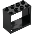 LEGO Venster 2 x 4 x 3 met vierkante gaten (60598)