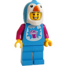 LEGO Boy met pinguïn Helm Minifiguur