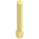 LEGO Steen 1 x 1 x 6 Rond met Vierkant Basis (43888)