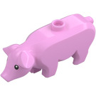 LEGO Pig met Zwart Ogen met Wit Pupils (68887 / 87876)