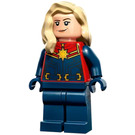 LEGO Kapitein Marvel met Zandbruin Haar Minifiguur