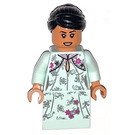 LEGO Cho Chang met Licht Aqua Jurk Minifiguur