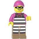 LEGO Crimineel met Dark Roze Minifiguur