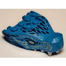 LEGO Drakenkop Upper Kaak met Water Swirl en Zwart en Blauw Scales (72362)