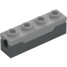 LEGO Steen 1 x 4 met Veer Shooting Mechanism (15400 / 72387)