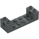 LEGO Steen 2 x 6 x 1.3 met As Bricks zonder verstevigde uiteinden (3668)