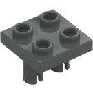 LEGO Plaat 2 x 2 met Twee Onderkant Pinnen (15092 / 49131)